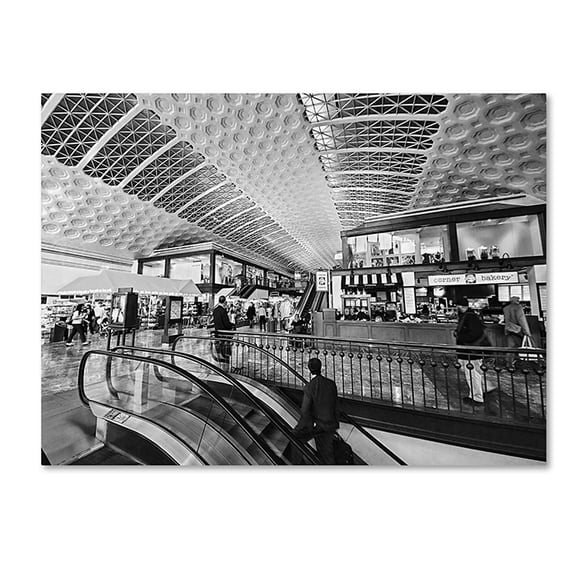 Trademark Fine Art "Union Station-Shops" Canvas Art by Gregory O'Hanlon