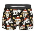thumbnail image 4 of Goofa Cute Dog Panda Printed Men's Boxer Briefs Underwear, Moisture-Wicking Underwear, Trunk,Soft and Breathable Cotton Underwear-Large, 4 of 9
