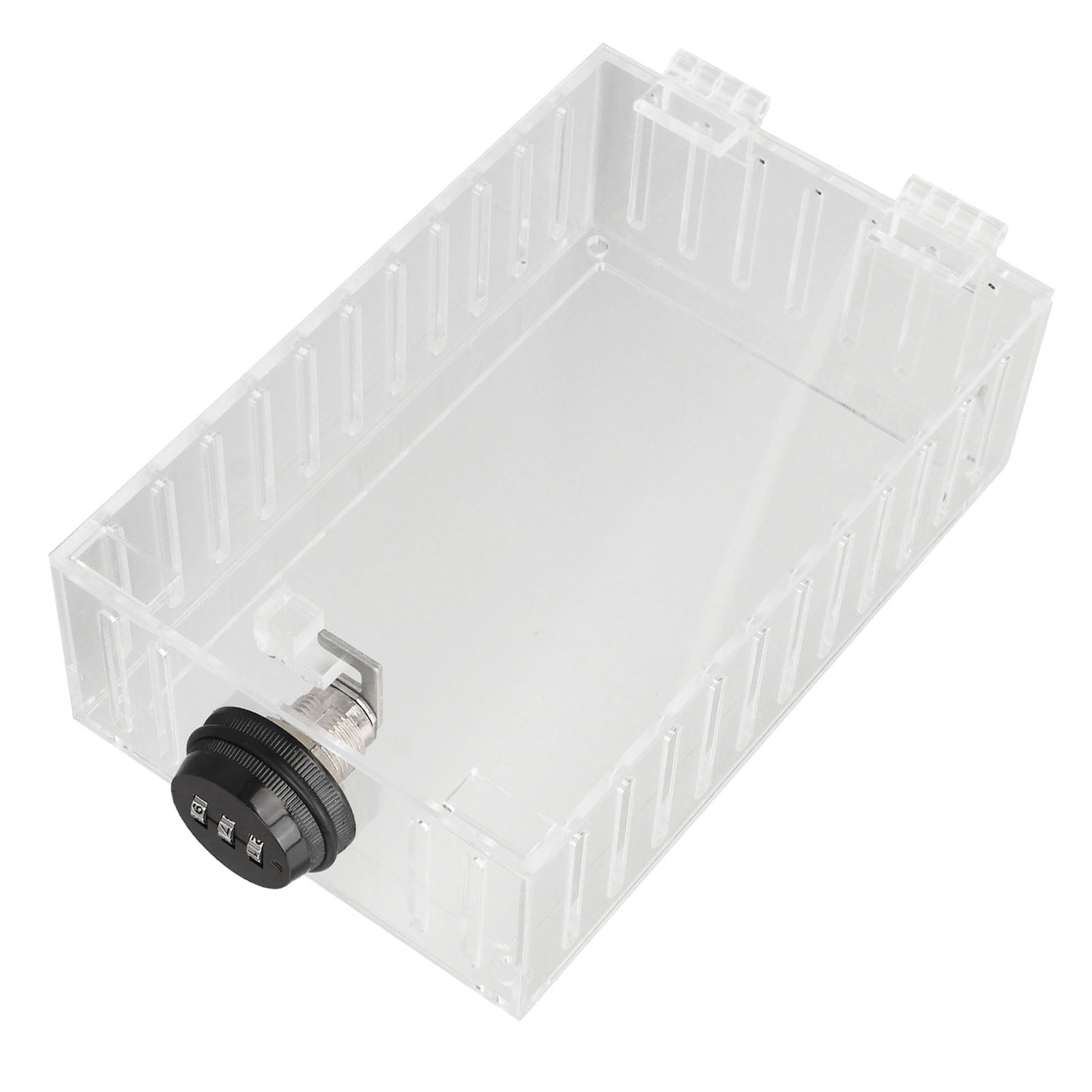 Caja De Bloqueo Universal Para Termostato Con Llave, Cubierta De Termostato Transparente Con Cerradura Protector De Termostato Grande De Ca En La