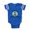 Royal Blue, variant on CafePress - Stroller Today - Cute Infant Baby Football Bodysuit