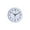White, variant on Round Wall Clock, Modern Wall Clock Battery Operated Wall Clocks, Silent Easy Installation Non Ticking Small Analog Clock, for Bedroom, Kitchen, Bathroom, Office, Home