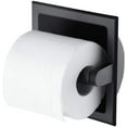 thumbnail image 3 of Chrome Recessed Toilet Paper Holder Wall Toilet Paper Holder，Recessed Tissue Roll Dispenser for Bathroom- Recessed Toilet Tissue Holder Includes Rear Mounting Brack, 3 of 6