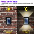 thumbnail image 4 of Solar Powered 2 LED Warm White Deck Lights Garden Patio Pathway Stairs Step Fence Lamp Decor, 4 of 8