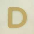 thumbnail image 2 of Package of 1, 18 Inch X 3/4" Thickness MDF Letter D in The Gotham Rounded Font, Thick, Upper Case for Art & Craft Project, Made in USA, 2 of 4