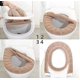 thumbnail image 5 of Abastado Calentador de Asiento de Inodoro, Funda de Asiento de Inodoro Funda de Asiento de Inodoro Lavable 3 Piezas/Suave/Grueso/Lavable/Estirable, 5 of 7