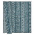 thumbnail image 4 of Designer Home Brooklyn Indoor/Outdoor Area Rug 3900 10163 Diani Aqua 5' 2" x 7' 6" Rectangle, 4 of 4