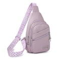thumbnail image 3 of Bolsa de hombro Ndcxsfigh Para mujer Correa ajustable Color sólido Blanco, 3 of 4