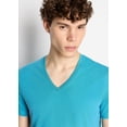 thumbnail image 5 of Camiseta básica de algodón pima con cuello en V para hombre Armani Exchange Navagio Bay, 5 of 5