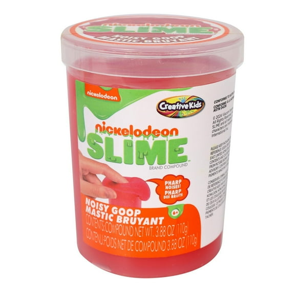 Nickelodeon Slime Noisy Goop – Pink, Slime