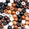 thumbnail image 5 of Dreadlock Hair Beads Braids Jewelry Hair Decorations Natural Tube Beads for Dreadlock Jewelry, 5 of 9