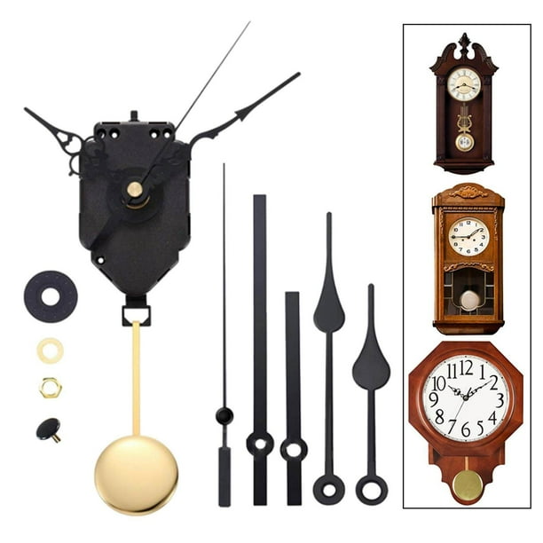 Pendulum Clock Movement Replacement DIY Pendulum Clock Parts 3 Mute Hanging Set Hands Walmart.ca