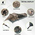 thumbnail image 6 of GEERTOP Ultralight Single Person Bivy Tent for Camp Waterproof 1 Man Tent for Camping Hiking Backpacking Hunting Outdoor Survival Gear - Easy Set Up, 6 of 7