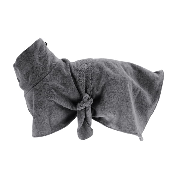 Unique Bargains Dog Bathrobe Soft Dog Towel Absorbent Dog Coat Bath Robe Adjustable
