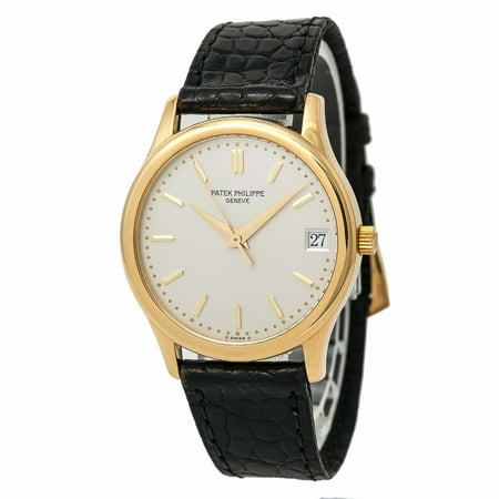 Pre-Owned Patek Philippe Calatrava 3998 Gold  Watch (Certified Authentic & (Best Patek Philippe Calatrava)