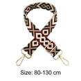 thumbnail image 2 of Bolsa Correa de asa para de 130cm correa de equipaje Jacquard de mujer cinturón accesorios para bolso JShteea Para Estrenar, 2 of 8