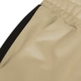 thumbnail image 7 of Coorders Women Fleece High Waist Joggers with Pockets, Casual Women's Wide Leg Sweatpants,Women's Size Khaki,Size XL, 7 of 7