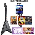 thumbnail image 2 of Controlador inalámbrico de guitarra NBCP para PlayStation 4/3, PC, 2 of 9