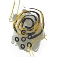 thumbnail image 2 of Haase, Andrea 13x18 Black Ornate Wood Framed with Double Matting Museum Art Print Titled - Gold Meets Neutrals VI, 2 of 4