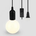 thumbnail image 5 of 6ft Hanging Pendant Light Cord with E27 Socket On/Off Switch 1.8m Adjustable Lamp Cable for Table Lamps US Standard Plug No Bulb Included, 5 of 6