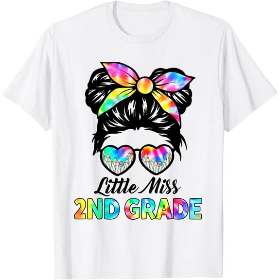 DOPASHIRT Little Miss 2Nd Grade Back To School Second Grade Girls T-Shirt Unisex S-5XL Hot Trending Shirt, Vintage Birthday Gift