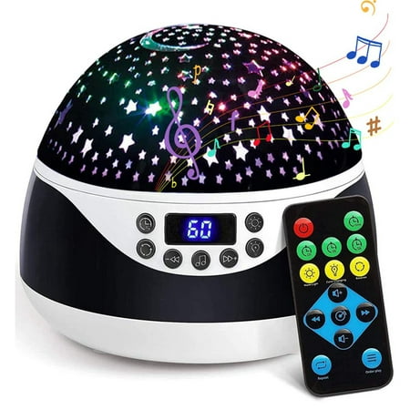 

Star Night Light Projector for Kids Room Baby Sensory Lights 360 Degree Rotating Starry Stars Projector Gifts for Boys A