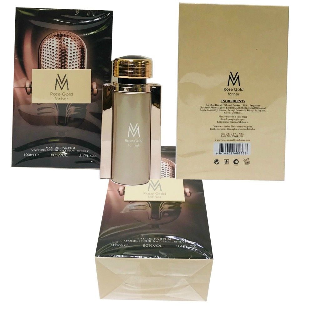 perfume rose gold