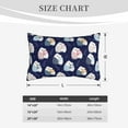 thumbnail image 4 of Fuzoiu Mom And Baby Owls Print Fuzzy Pillowcases, Super Soft Pillow Case Cover with Zipper for Bedroom, Sofa, Couch,Cozy Pillow Shams for All Seasons-20"x30", 4 of 6