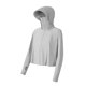 thumbnail image 1 of Ropa de protección solar para mujer Chaqueta Ropa de playa Ropa deportiva de seda helada Capa Senderismo Pesca Sudadera con capucha Abrigo para Gris, 1 of 9