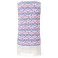 thumbnail image 2 of Richie House Girls' Dress With All Over Patterned Print And Lace RH1568, 2 of 2