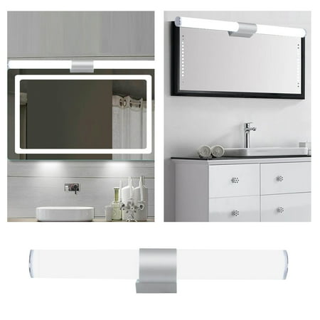 

Solar Lights Outdoor Indoor Decorative 40cm16W Modern Wall Light Brushed Vanity Fixture For Bathroom Over