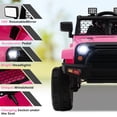 thumbnail image 6 of Infans 12V Kids Ride On Truck Car Electric Vehicle Remote w/ Music & Light, 6 of 7