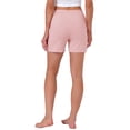 thumbnail image 3 of INSPIRE CHIC Women's Cotton Pajama Shorts Soft Stretch Comfy Boxer Lounge Shorts with Pockets M Pink, 3 of 6