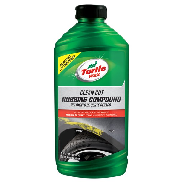 Turtle Wax 50792 Renew Rx Premium Grade Rubbing Compound, 18oz