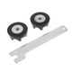 thumbnail image 2 of Kit de embrague de llave de acoplador de accionamiento de licuadora 2 piezas ajuste de repuesto 9704230, 2 of 7