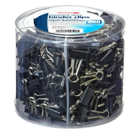 Officemate Binder Clips, 200-Pack