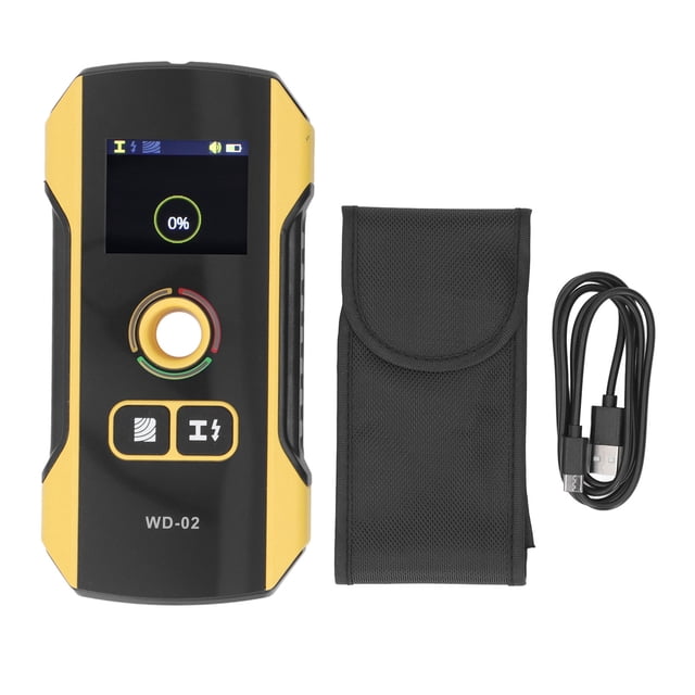 Detector de vigas, escáner de pared, pantalla digital TFT LCD, tipo C, centro de carga, orificio de localización, detector de vigas
