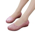 thumbnail image 2 of ZTTD Women's Casual Shoes Sandals Breathable Hollow Summer Jelly Women's Casual Shoes Pink, 2 of 4