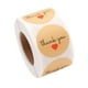 thumbnail image 2 of 2 rollos de pegatinas para envolver regalos de San Valentín, papel kraft, diseño de corazón rojo, decoración romántica, etiquetas creativas para envolver regalos., 2 of 7