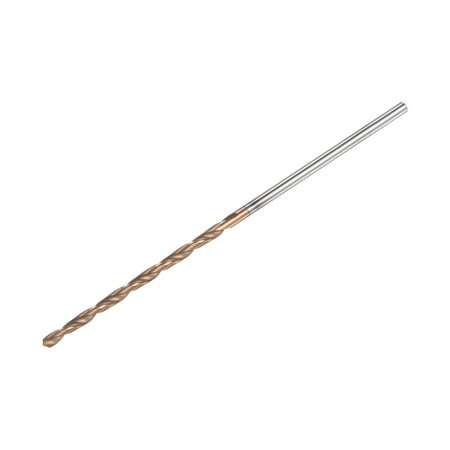 

Uxcell 2.2mm Dia 80mm Long Length Titanium Coated K35 Tungsten Carbide Twist Drill Bits