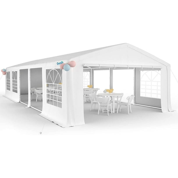 aanraken Componist innovatie Quictent 16'X32' Party Tent Wedding Tent Outdoor Gazebo Event Shelter  Canopy - Walmart.com