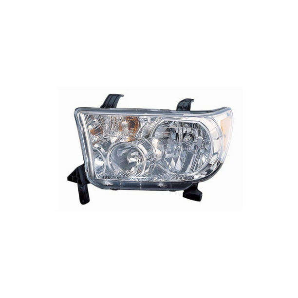 Left Driver Side Headlight Assembly Compatible with 2007 2013