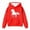 Red, variant on CAIXIA Cute Hoodies For Teen Girls,Girls Hoodies Sweatshirts Winter Warm Pullover With Pocket Cute Horse Print Long Sleeve Casual Hooded Sweatshirt For Toddler Kids,12-13 Years,Black