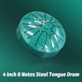 thumbnail image 3 of Steel Tongue Drum, Mini 4 Inch 8 Notes Handpan Drum Percussion Instruments with Drumstick and Music Book, 3 of 7