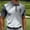 Gray, variant on Fnnxeal Mens Polo Shirts Summer Golf Collared Short Sleeve Graphic Casual Polo Gray Shirts for Men Size 2XL