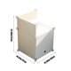 thumbnail image 4 of Xihbxyly Mesita de Noche Escandinava, Mueble de Almacenamiento Multicapa Único, Diseño de Pvc Resistente, Fácil Montaje, Ideal para Dormitorio y Sala de Estar, Decoración Moderna para El Hogar, Opció, 4 of 7