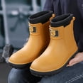 thumbnail image 5 of AUXDIQ Rain Boots Men Short Ankle Women Waterproof Rain Boots Outdoor Garden Shoes, 5 of 6