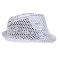 thumbnail image 4 of Sombrero de Lentejuelas LED Traje de uchón de Accesorio de Disfraces de Carnaval Adultos/Niños Soledad Sombrero de jazz, 4 of 10