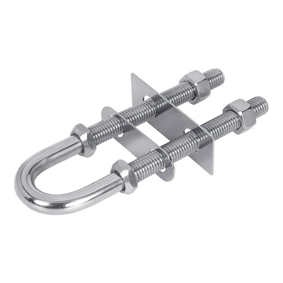 White Water 7848S-S Stainless Stern Eye (Stern Eye 3/8", 2-1/4" Thread Length)