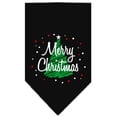 thumbnail image 3 of Christmas Dog Bandana, "Scribble Merry Christmas", 3 of 5
