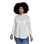 Pier 17 - Women's Plus Size Button Down Shirts | Professional Full Sleeve